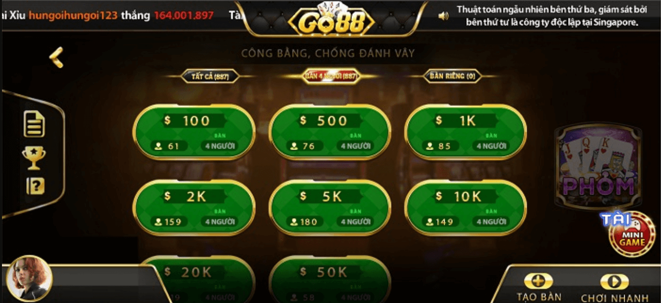 Các thuật ngữ trong phỏm Go88