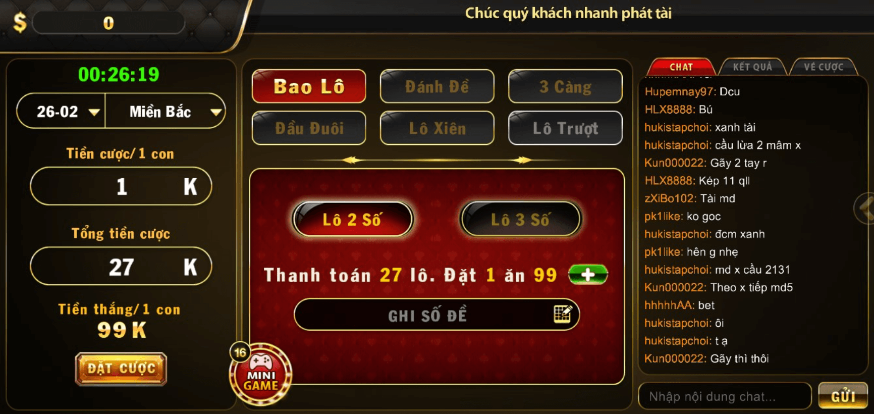 Cách chơi lô đề tại Go88