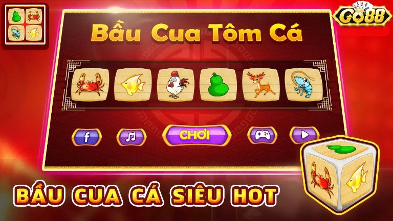 1. Hiểu rõ luật chơi Bầu Cua Go88