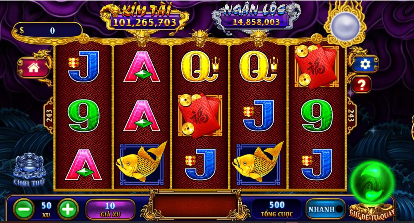 Slot game Kho tàng ngũ long tại Go88