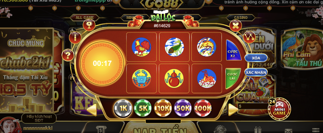 Mini game Bầu Cua Online – Trải nghiệm độc đáo tại cổng game Go88