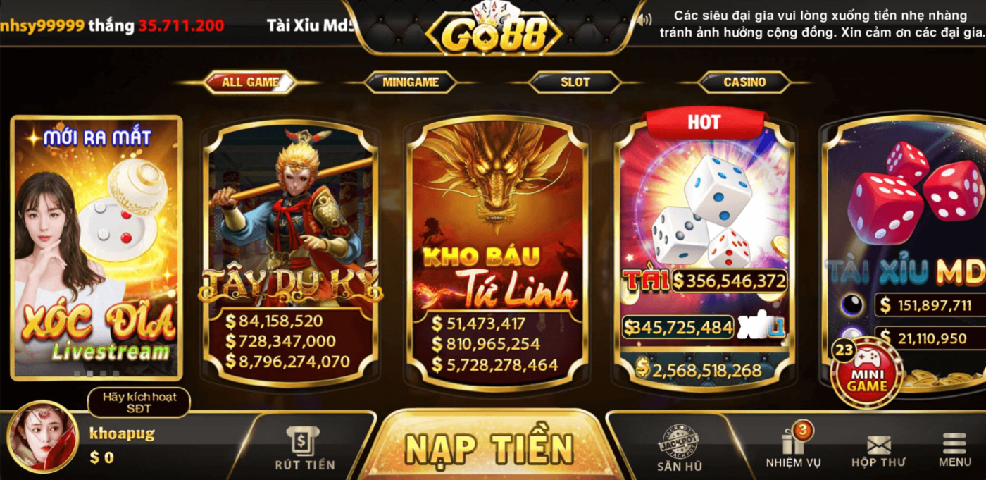 Go88: Cập Nhật Các Tính Năng Mới Nhất