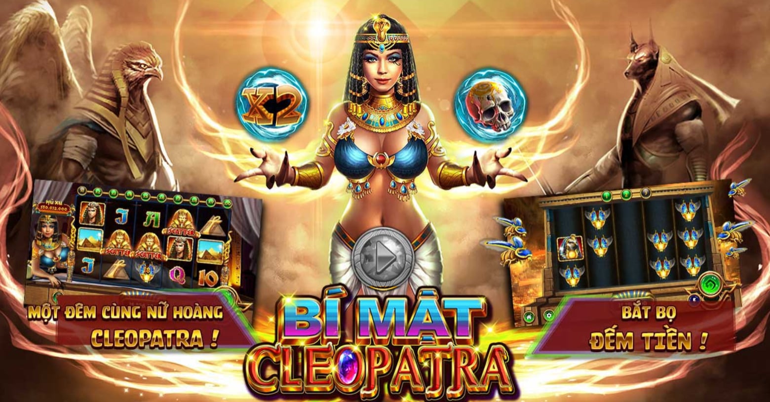 Khám Phá Bí Mật Cleopatra – Slot game Hấp Dẫn Tại Go88