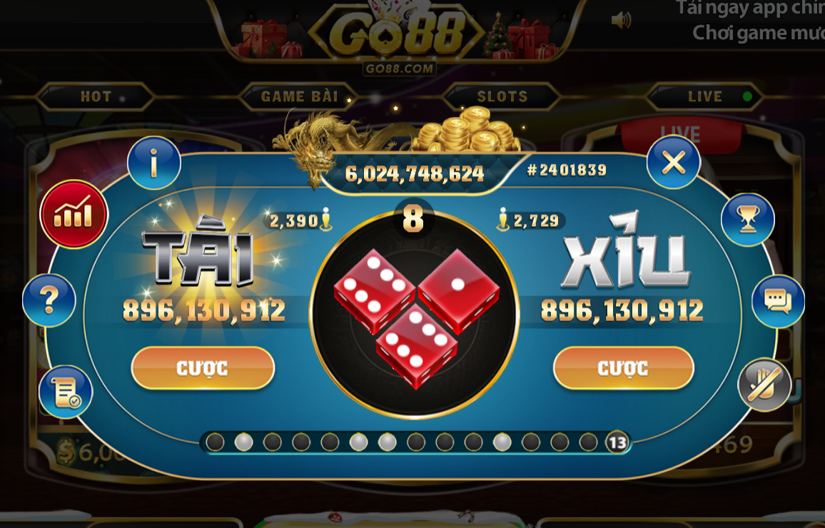 Hướng dẫn soi cầu tài xỉu hiệu quả tại cổng game Go88