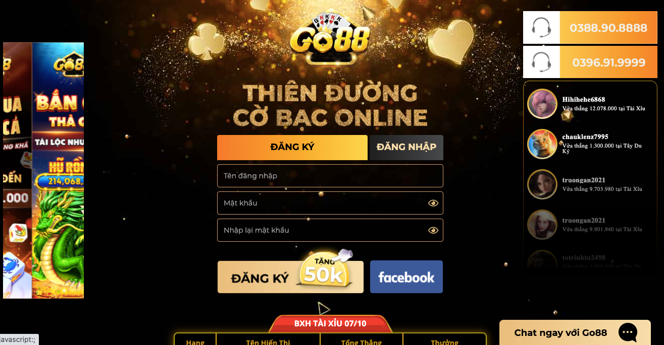 Hướng Dẫn Đăng Ký Tài Khoản Tại Cổng Game Go88 Nhanh Chóng Nhất